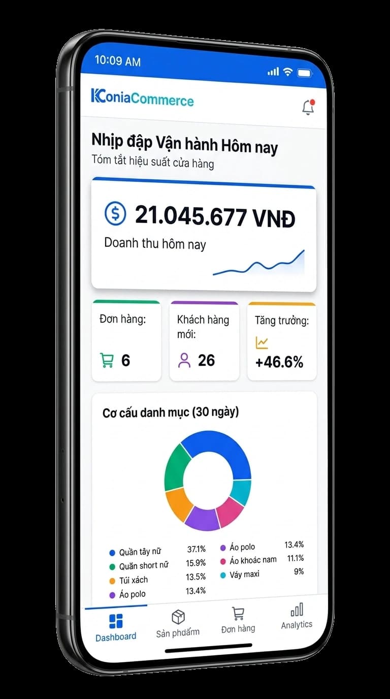 KoniaCommerce Mobile App